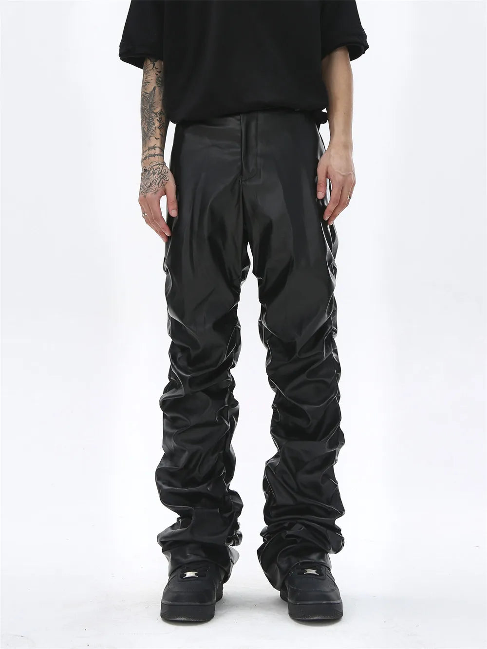 VVS-Stapelhose aus Leder