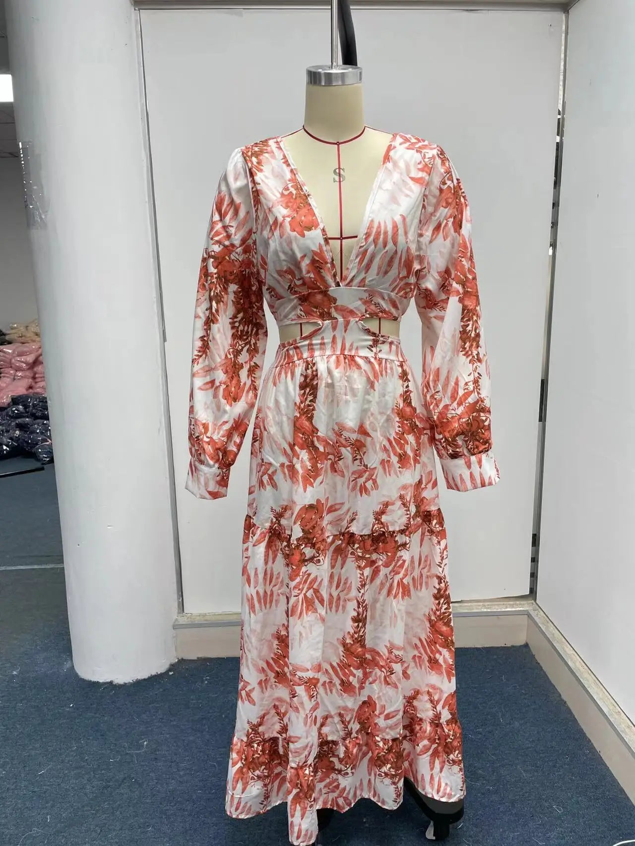 Pariser langes Strandkleid