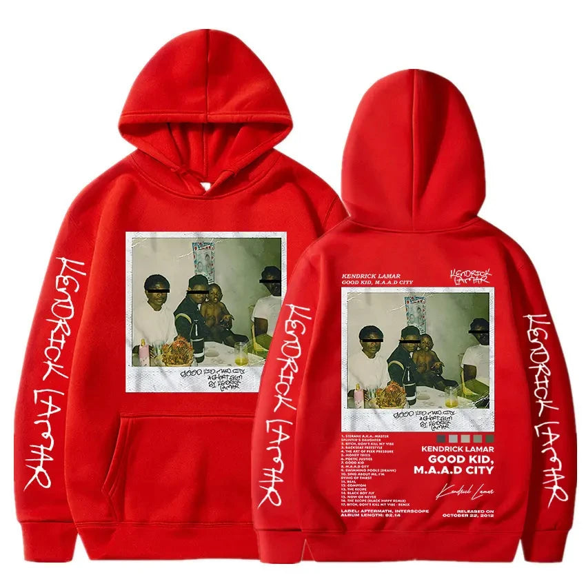 Kendrick Lamar – Kapuzenpullover mit „Good Kid“-Grafik