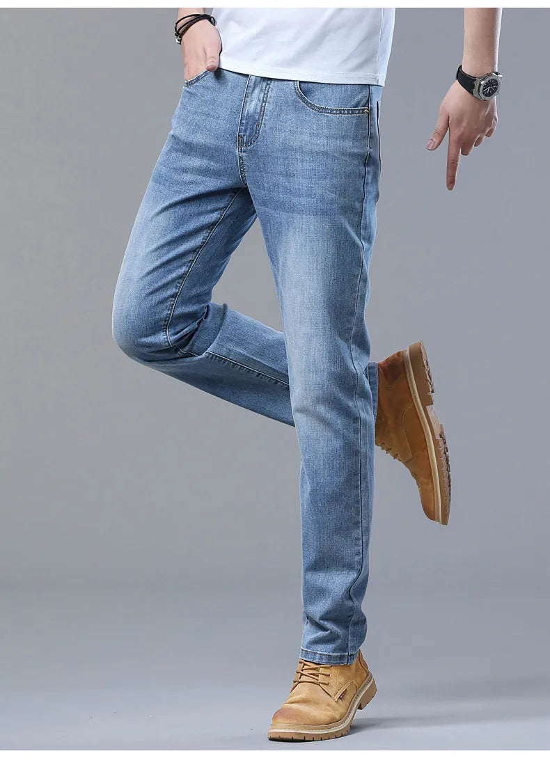 Luxuriöser, klassischer Business-Denim
