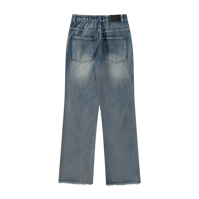 Lässige VVS-Retro-Jeans mit geradem Bein