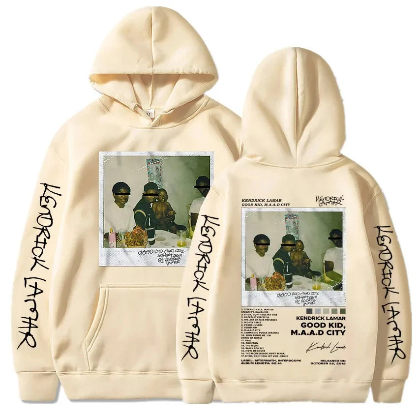 Kendrick Lamar – Kapuzenpullover mit „Good Kid“-Grafik