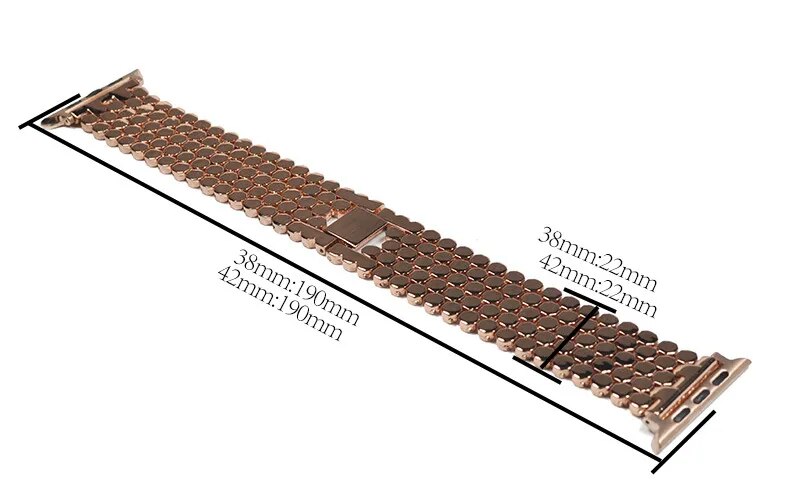 Apple Watch-Armband mit Wabenmuster