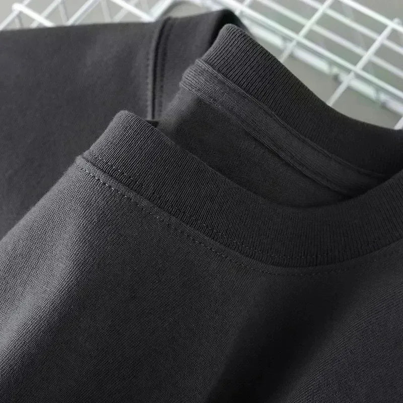 Schweres Baumwoll-T-Shirt mit stylischem Lil Yachty Vintage-Grafik