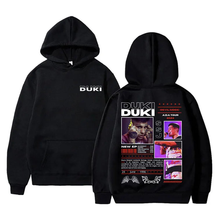 Duki Merch Grafik-Hoodie
