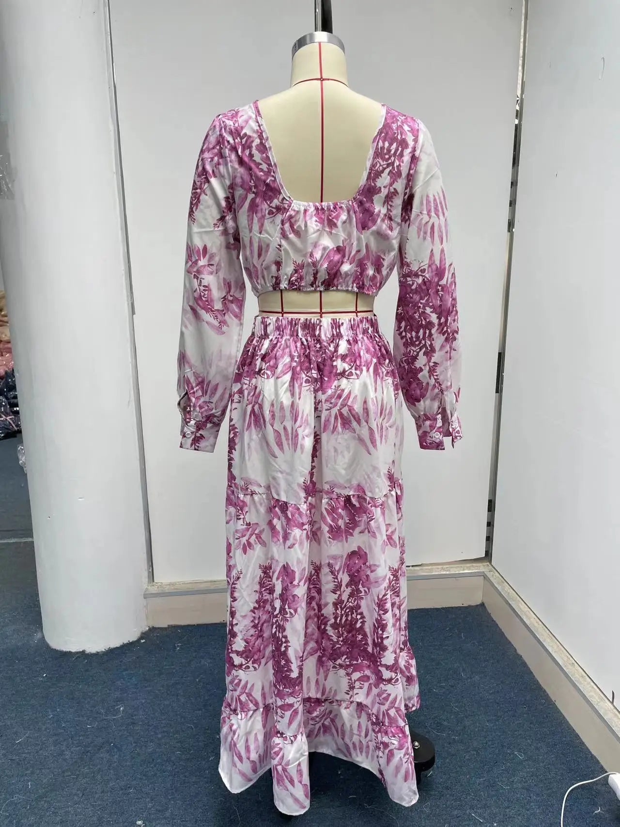 Pariser langes Strandkleid