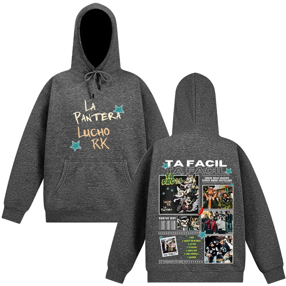La Panter Lucho RK Ta Facil Graphic Hoodie