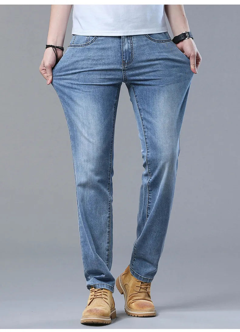 Luxuriöser, klassischer Business-Denim