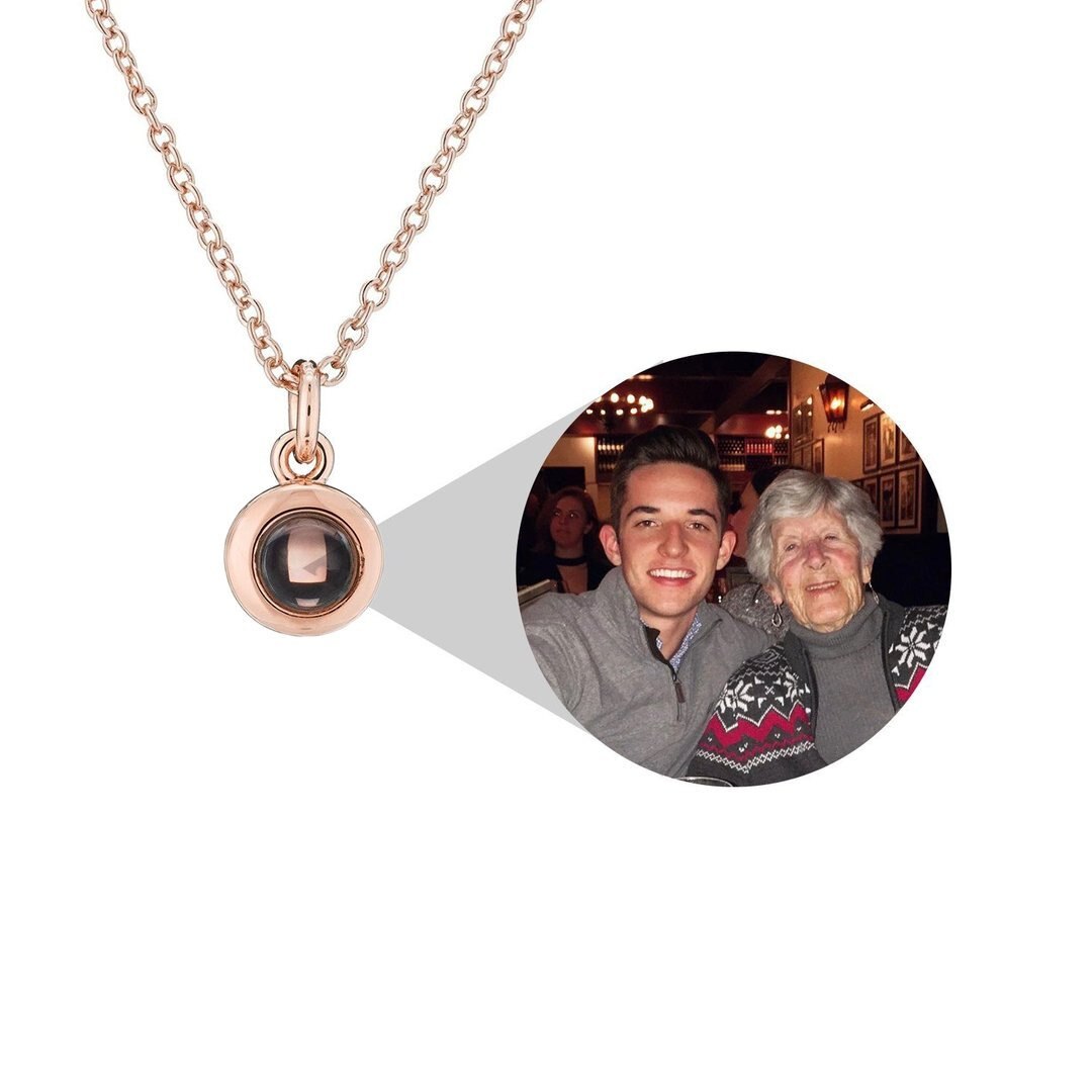 VVS Jewelry Halskette mit Anhänger „Fotoprojektion“