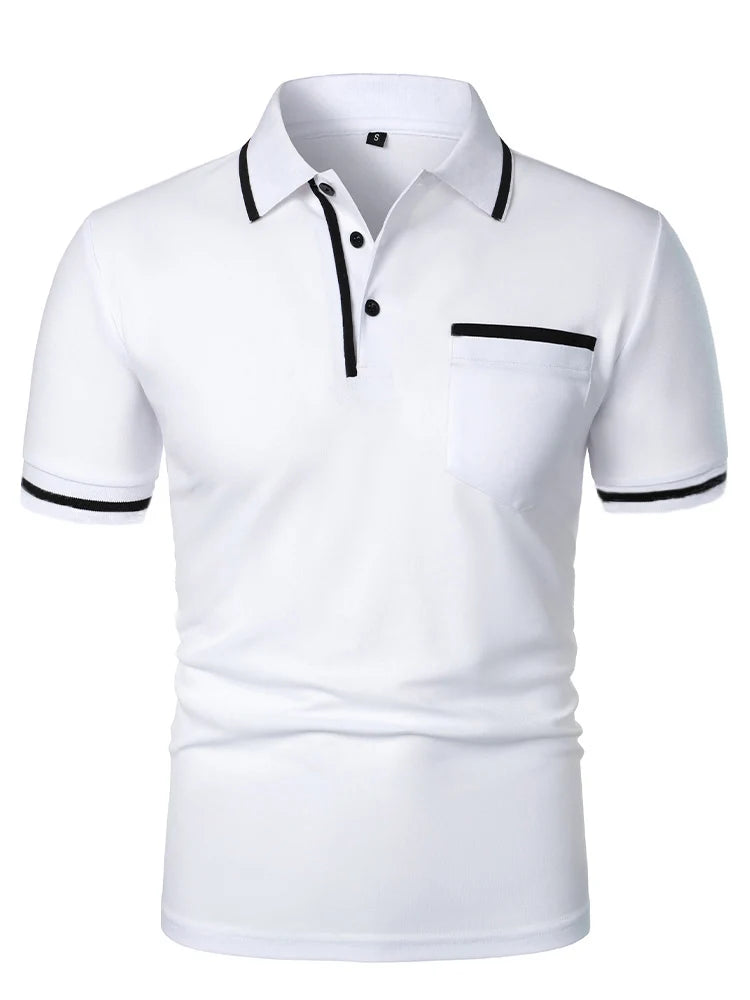 🔥 Haute Classe Polo-T-Shirt für Herren – Premium-Komfort und Stil für jeden Anlass