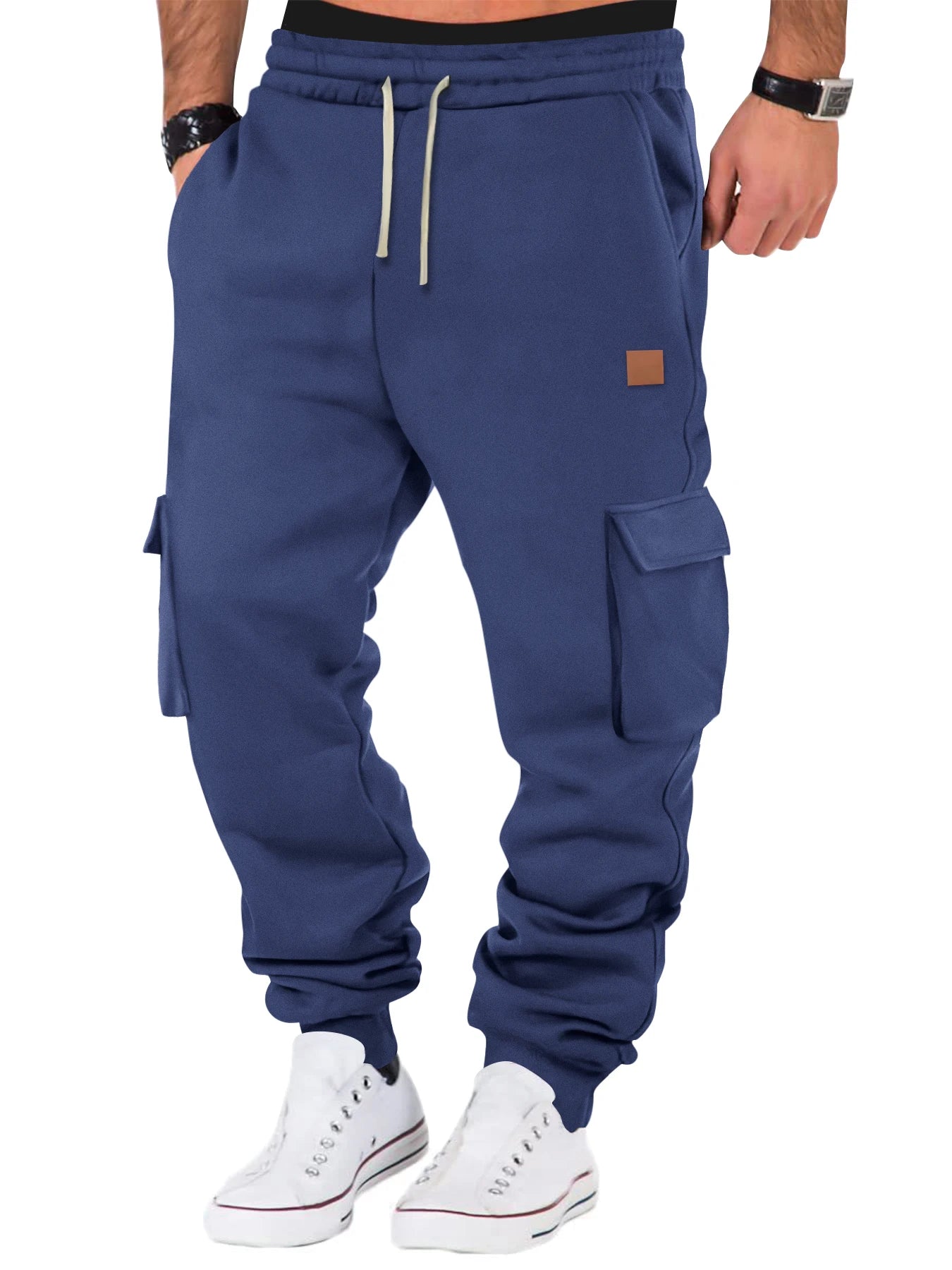 Lockere Baggy-Jogginghose