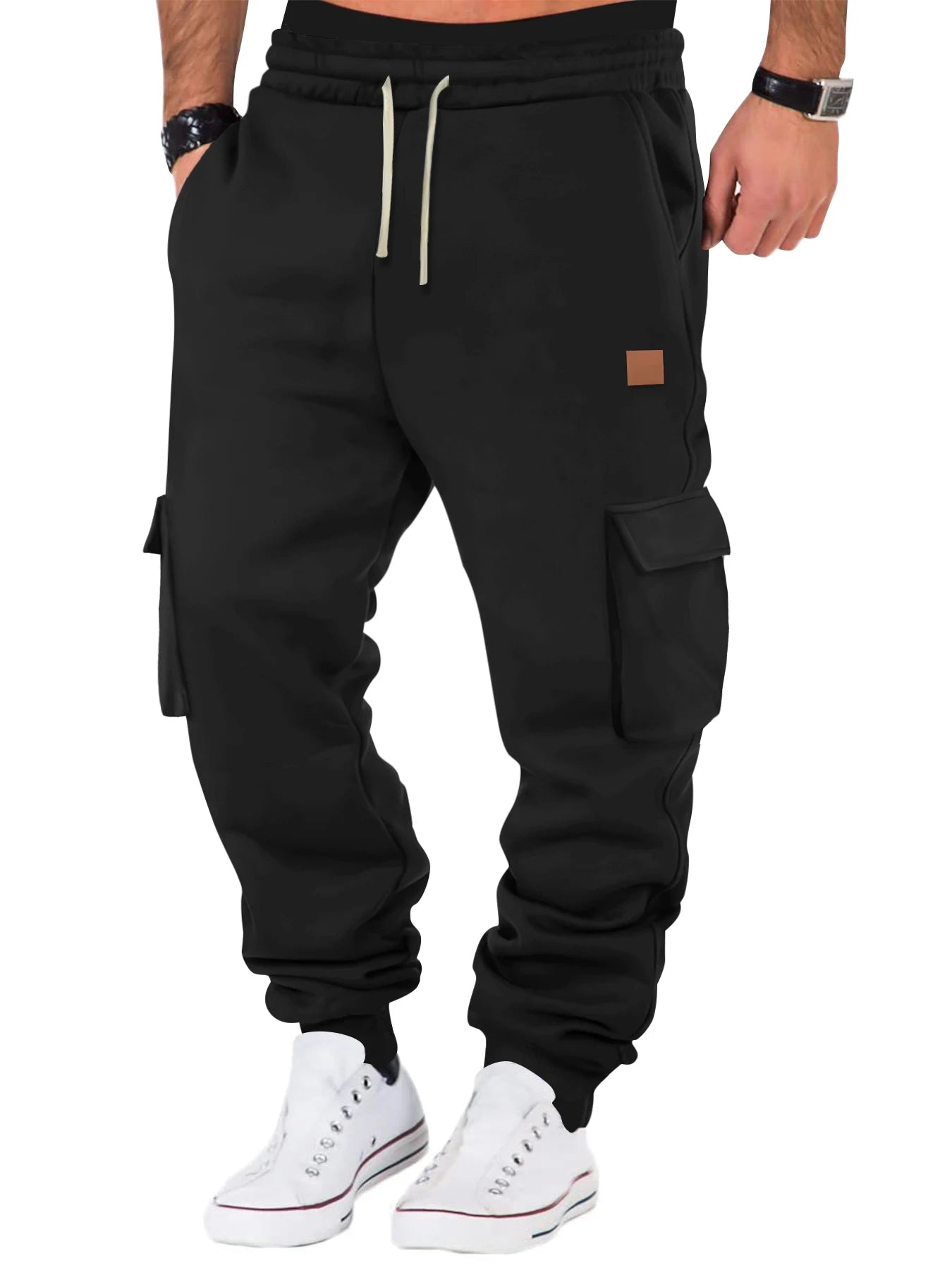 Lockere Baggy-Jogginghose