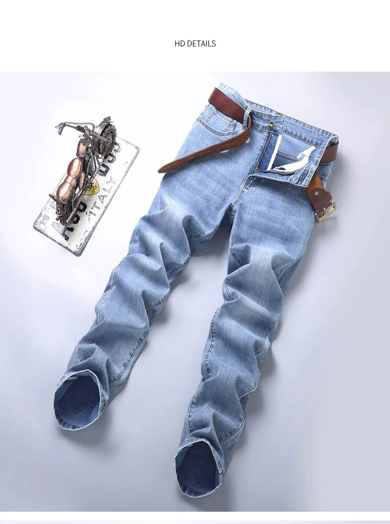 Luxuriöser, klassischer Business-Denim