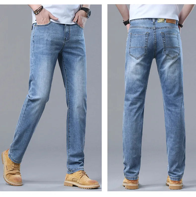 Luxuriöser, klassischer Business-Denim