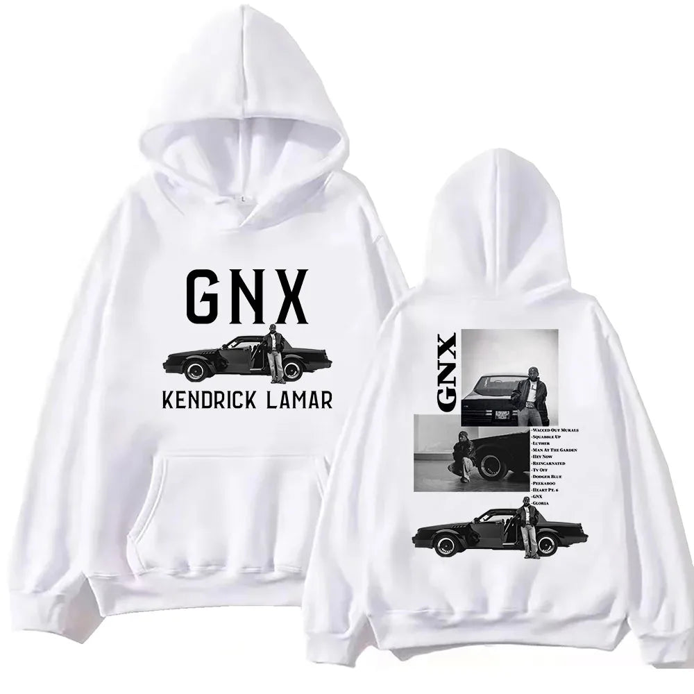 Sweat à capuche graphique Kendrick Lamar GNX Tour