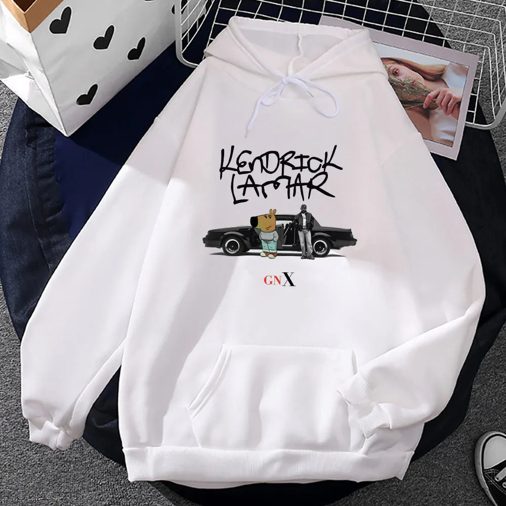 Kendrick Lamar & Chill Guy Grafik-Hoodies