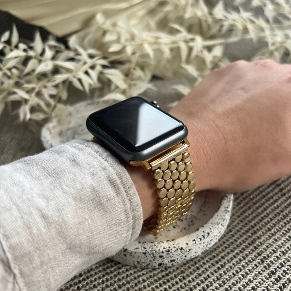 Apple Watch-Armband mit Wabenmuster