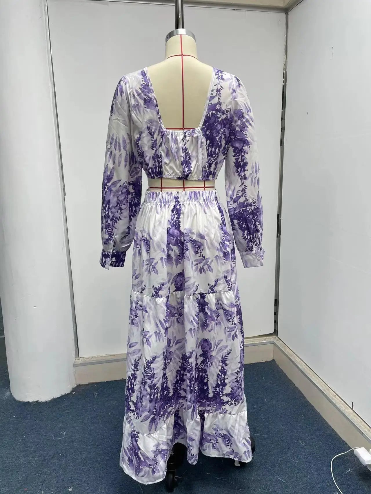 Pariser langes Strandkleid