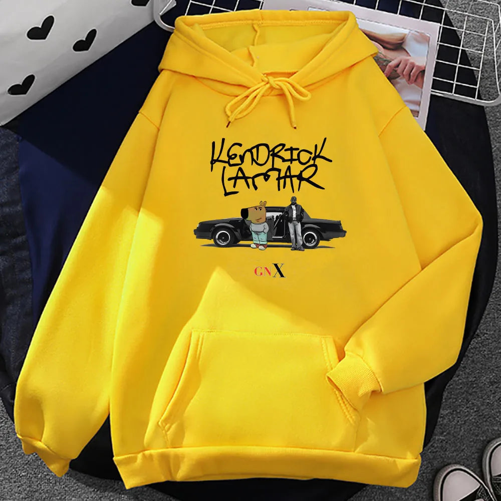 Kendrick Lamar & Chill Guy Grafik-Hoodies
