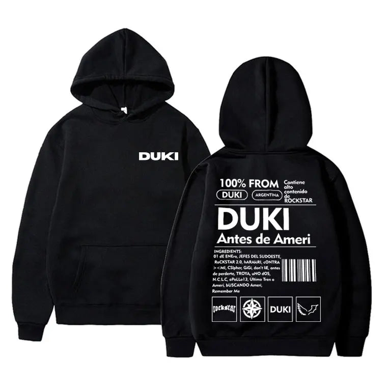 Duki Merch Grafik-Hoodie