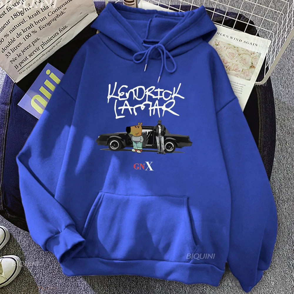 Kendrick Lamar & Chill Guy Grafik-Hoodies