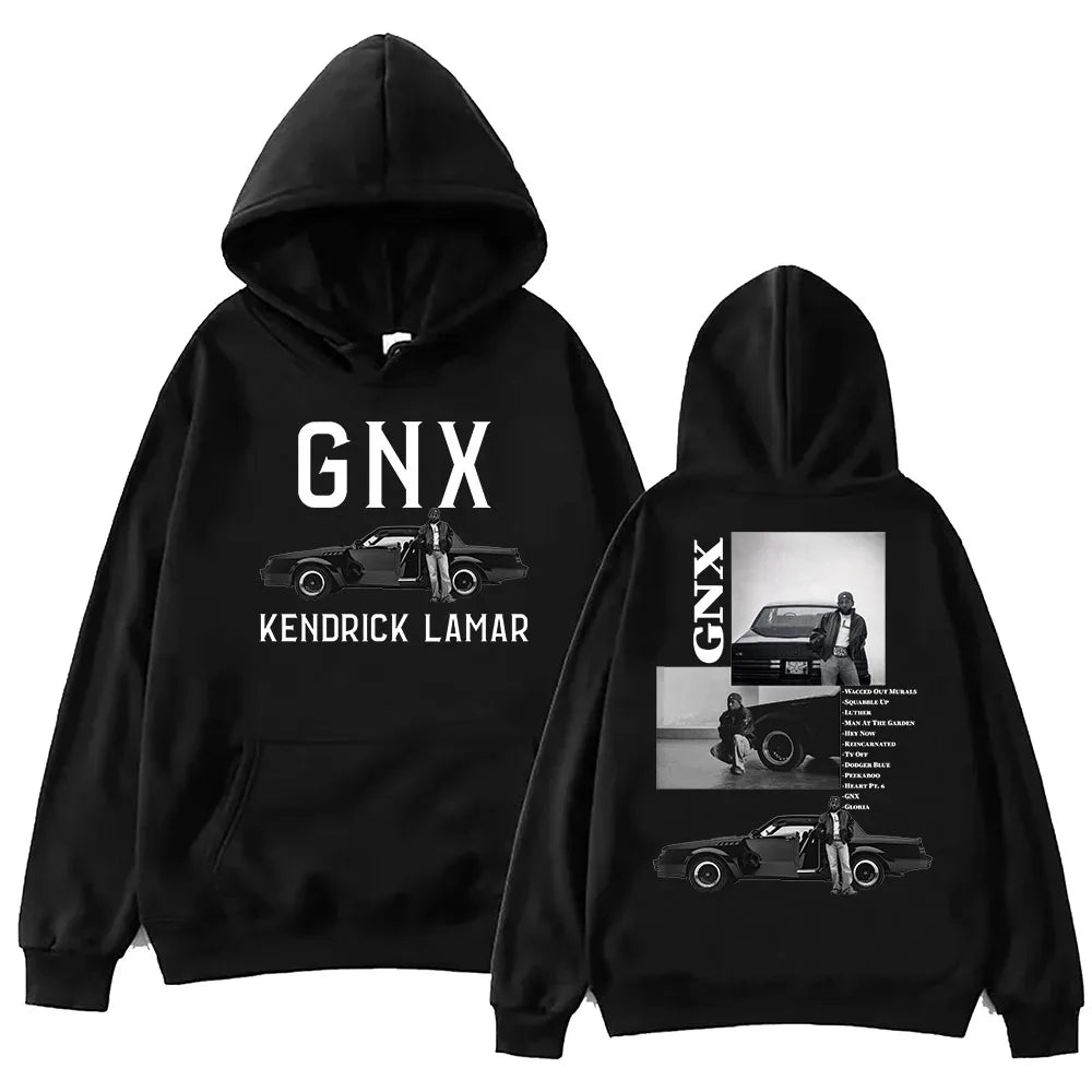Sweat à capuche graphique Kendrick Lamar GNX Tour