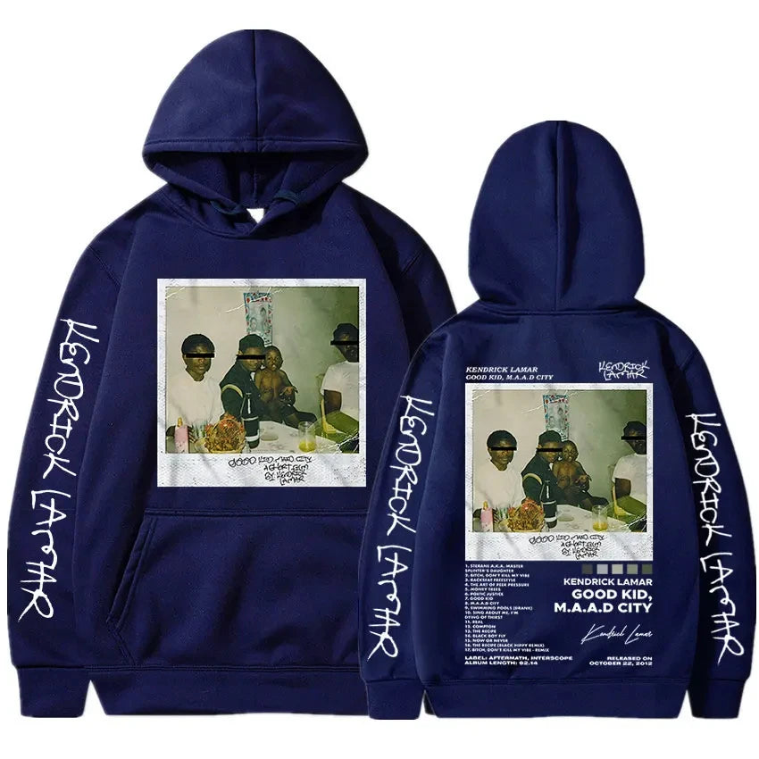 Kendrick Lamar – Kapuzenpullover mit „Good Kid“-Grafik