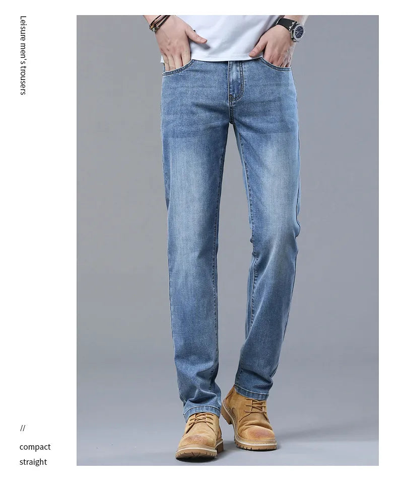 Luxuriöser, klassischer Business-Denim