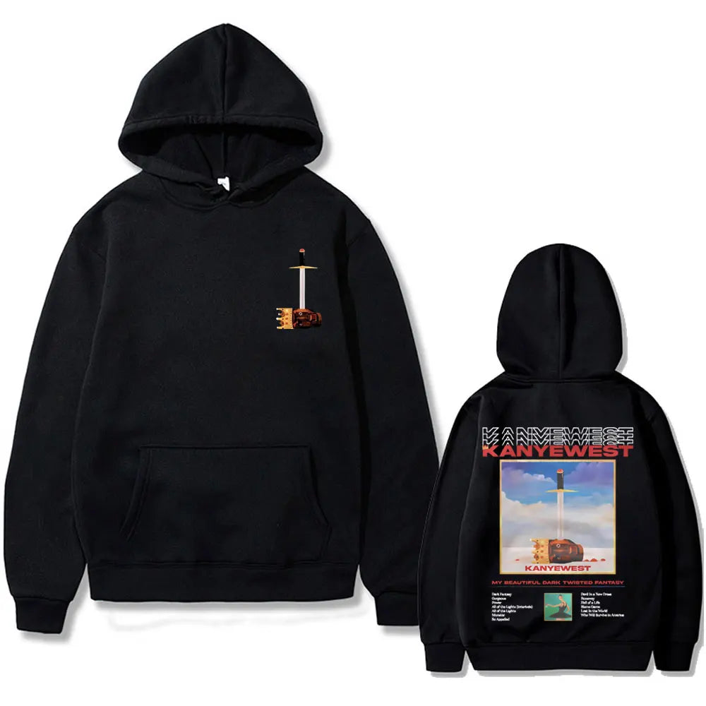 Kanye West Graduation Bear Graphic Hoodie