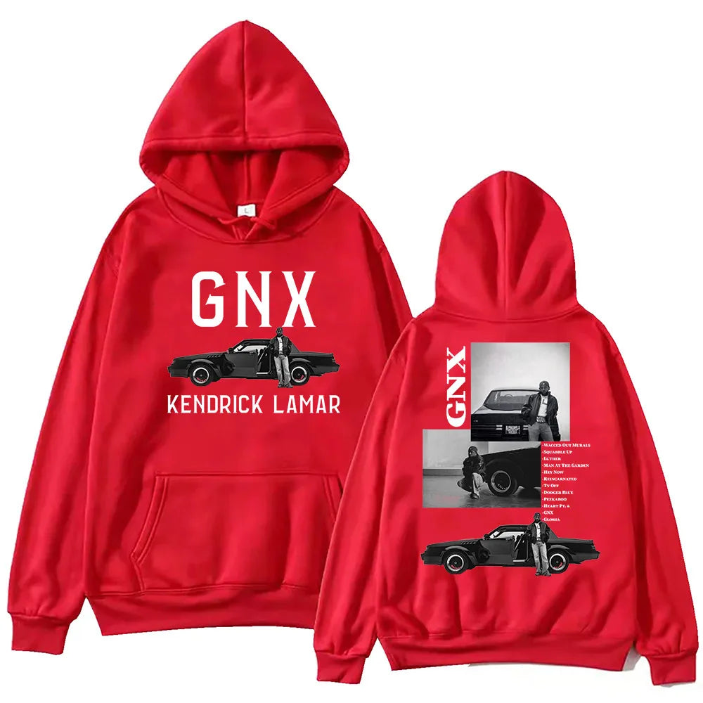 Sweat à capuche graphique Kendrick Lamar GNX Tour