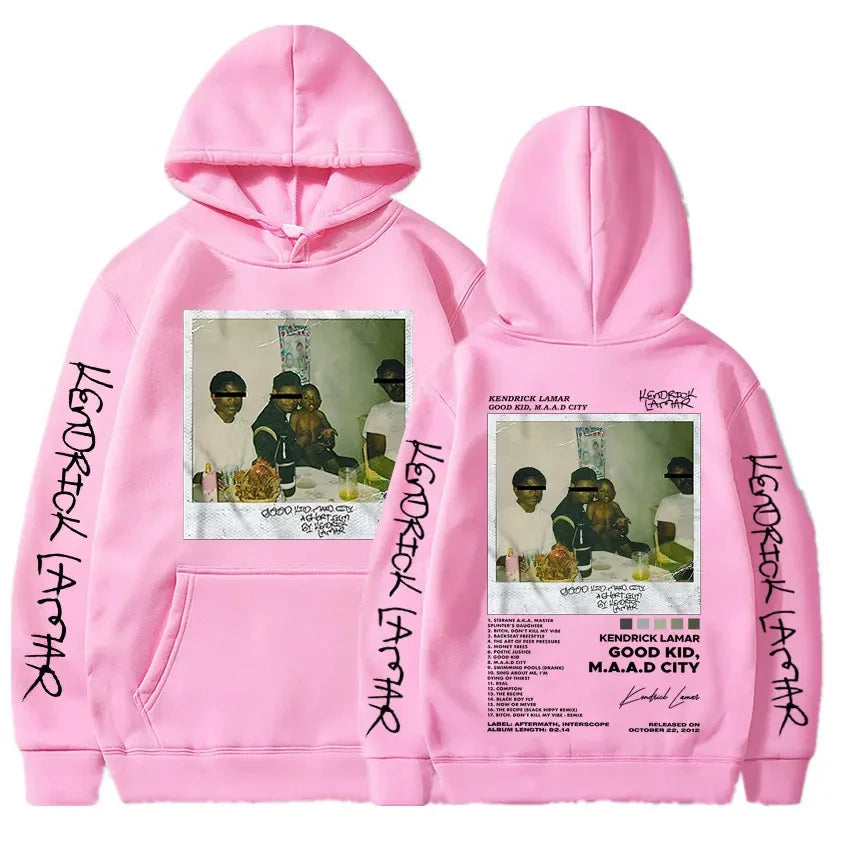 Kendrick Lamar – Kapuzenpullover mit „Good Kid“-Grafik