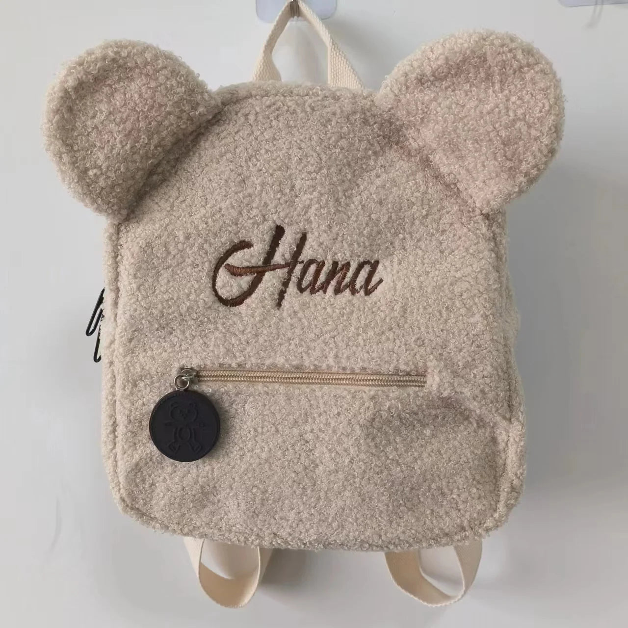 Teddybär-Rucksack mit individuellem Namen