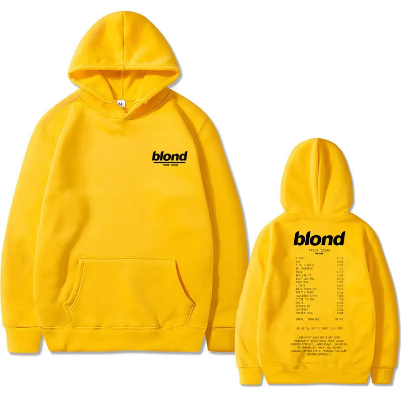 Kapuzenpullover mit Albumcover-Grafik von Frank Ocean „Blond“