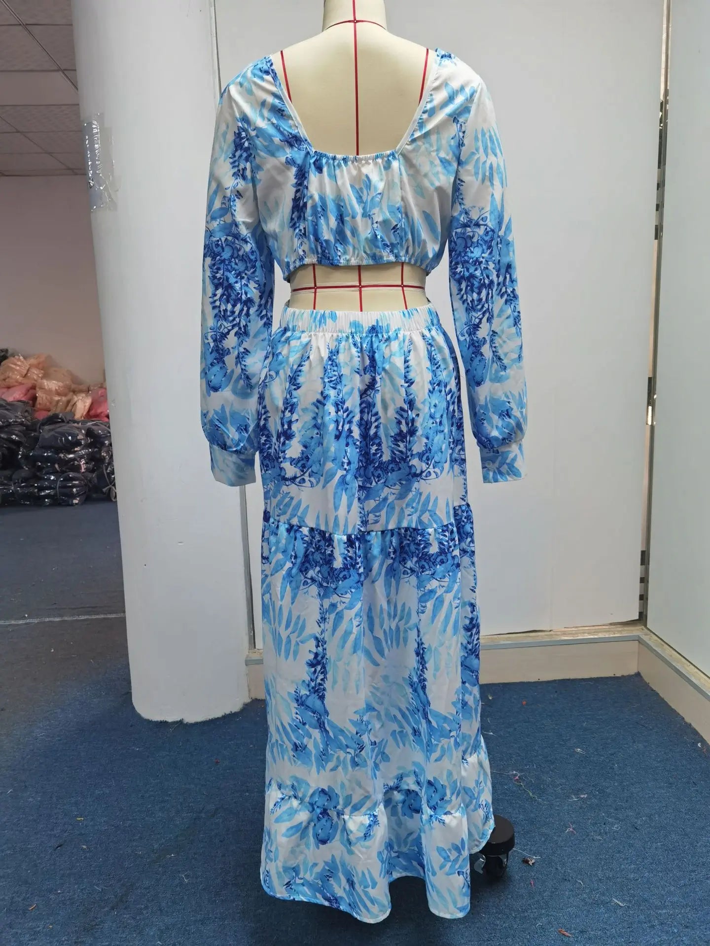 Pariser langes Strandkleid