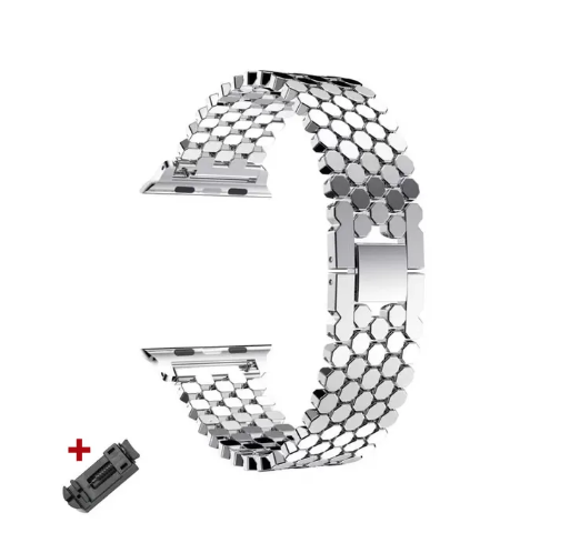 Apple Watch-Armband mit Wabenmuster