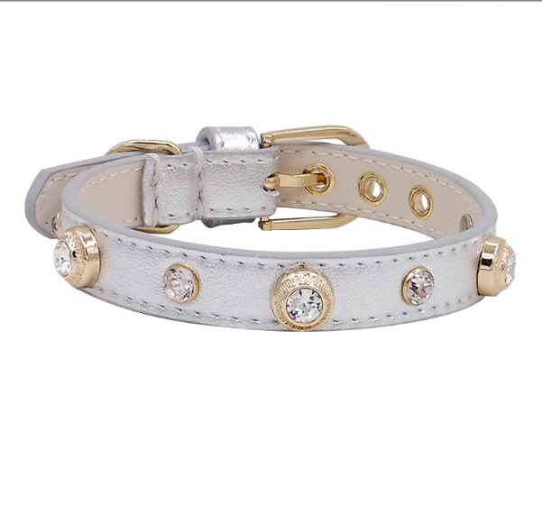 Πολυτελές κολάρο σκύλου Bling