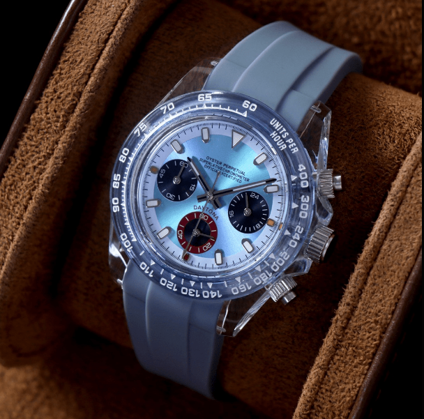 SEIKO MOD DAYTONA| ICE BLUE