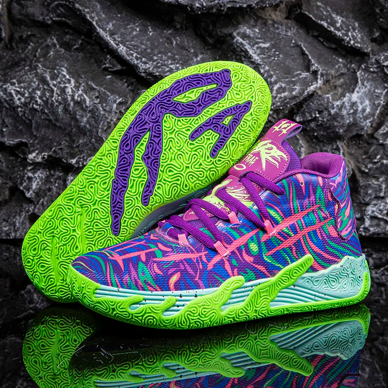 VVS Spark Hochleistungs-Basketballschuhe für drinnen und draußen – Verbesserter Halt und Dämpfung