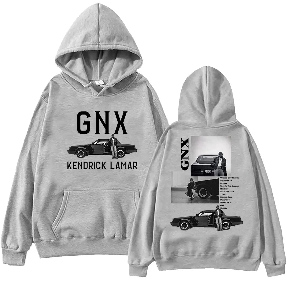 Sweat à capuche graphique Kendrick Lamar GNX Tour