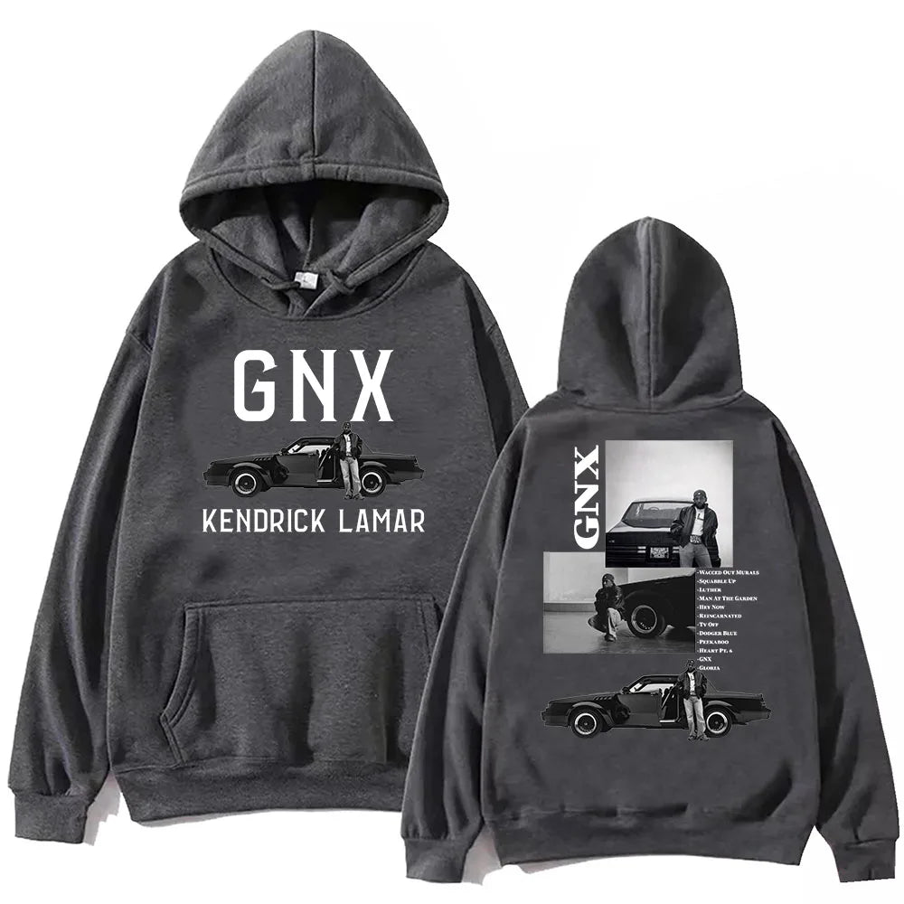 Sweat à capuche graphique Kendrick Lamar GNX Tour