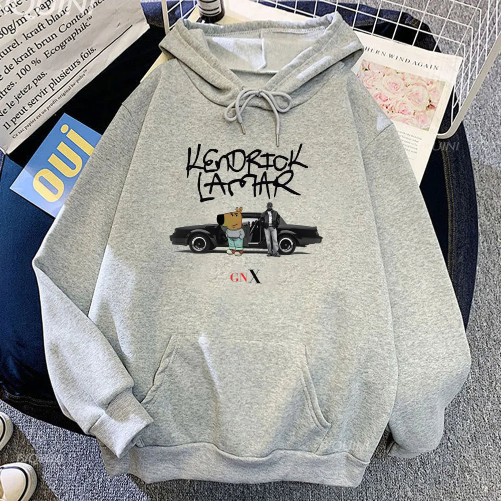 Kendrick Lamar & Chill Guy Grafik-Hoodies
