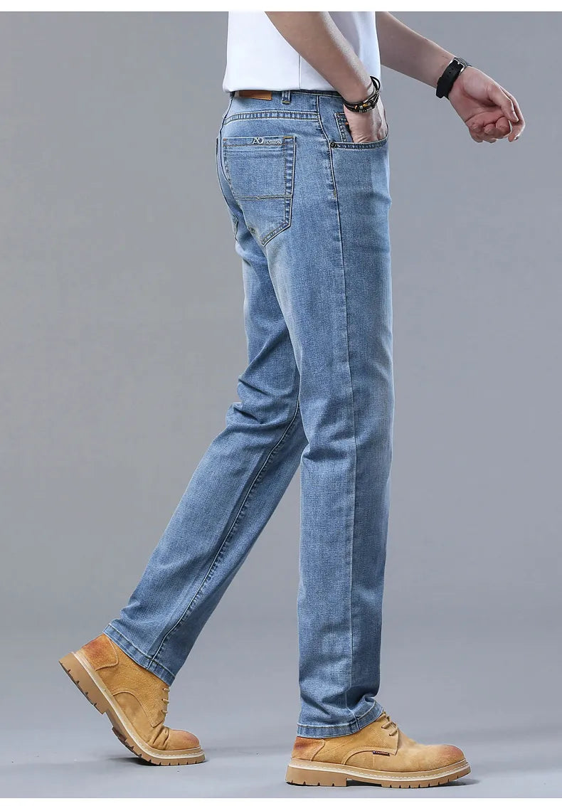 Luxuriöser, klassischer Business-Denim