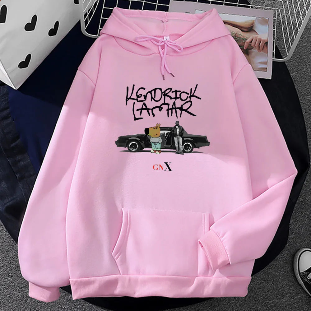 Kendrick Lamar & Chill Guy Grafik-Hoodies