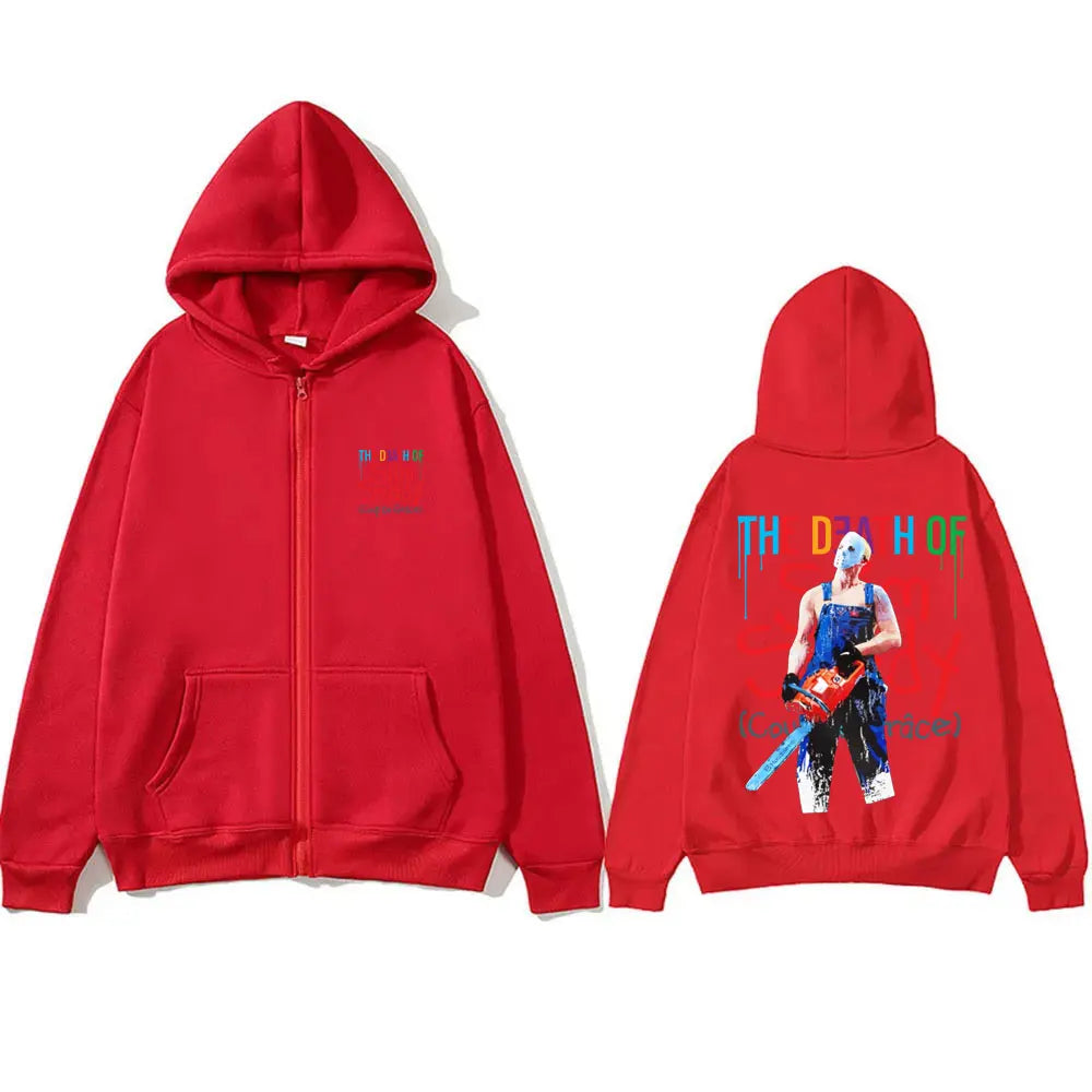 Sweat à capuche zippé graphique Eminem The Death of Slim Shady