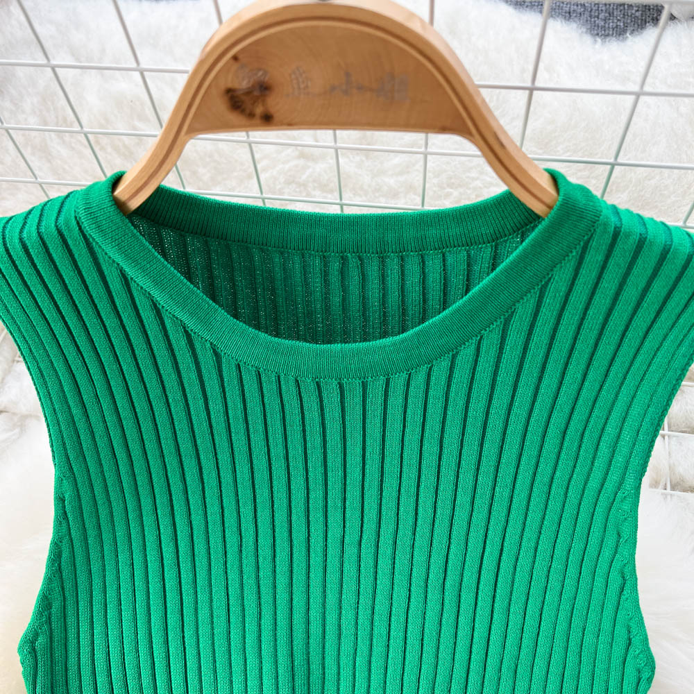 Robe d'été en tricot à volants Amelia