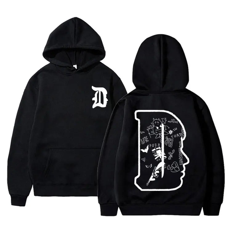 Duki Merch Grafik-Hoodie