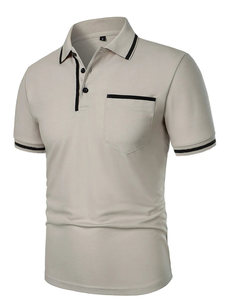 🔥 Haute Classe Polo-T-Shirt für Herren – Premium-Komfort und Stil für jeden Anlass