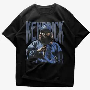 Kendrick Lamar Hip-Hop-Grafik-T-Shirt