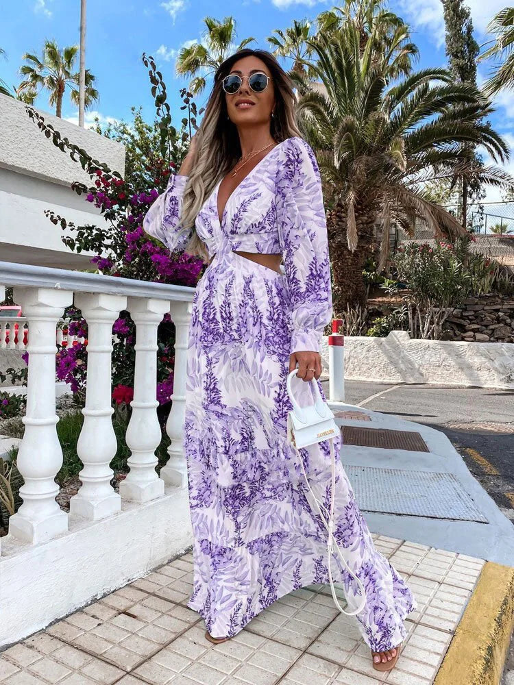 Pariser langes Strandkleid