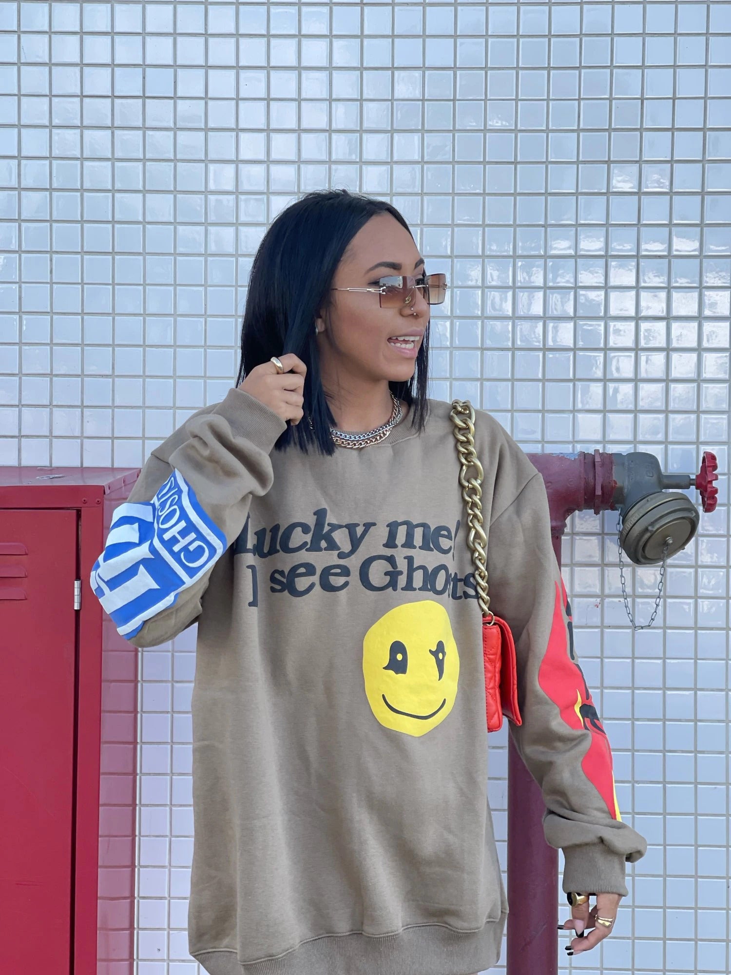 Kanye „Lucky Me“-Kapuzenpullover